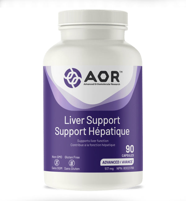 Support hépatique - AOR - 90 caspules